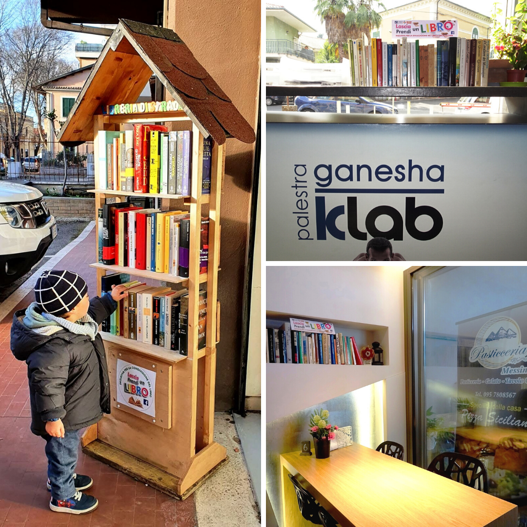 Lascia un libro, prendi un libro - punti di condivisione 1