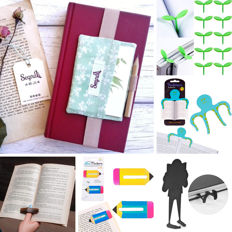 Regali per lettori (e scrittori): segnalibri