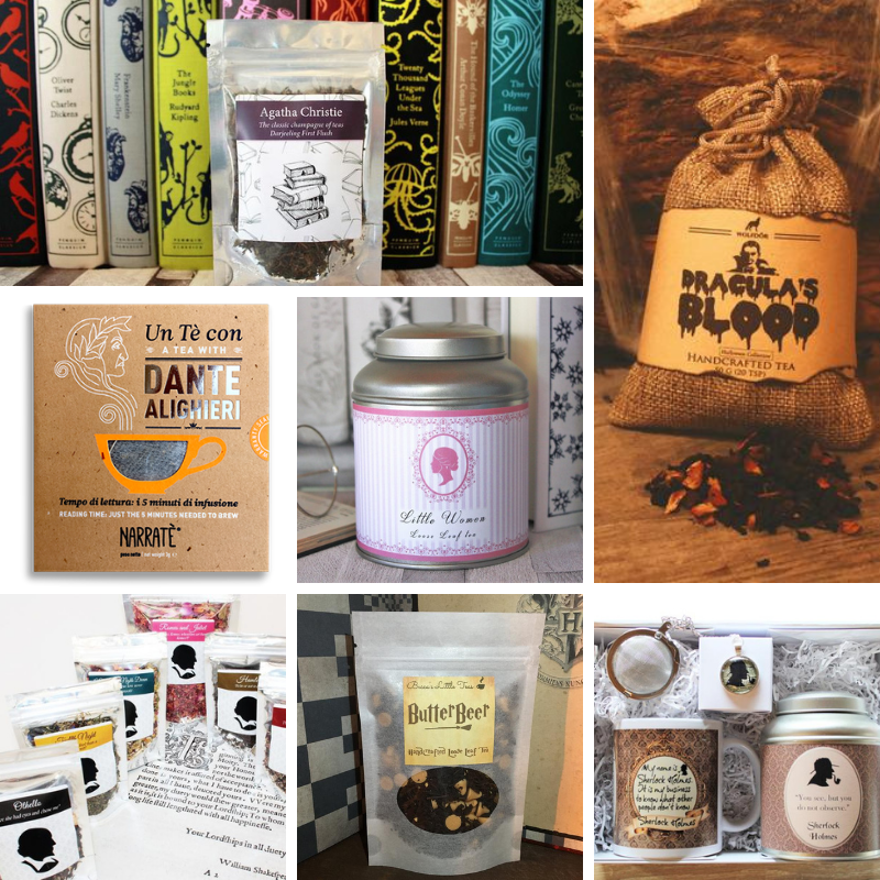 Regali per lettori (e scrittori): tè letterari