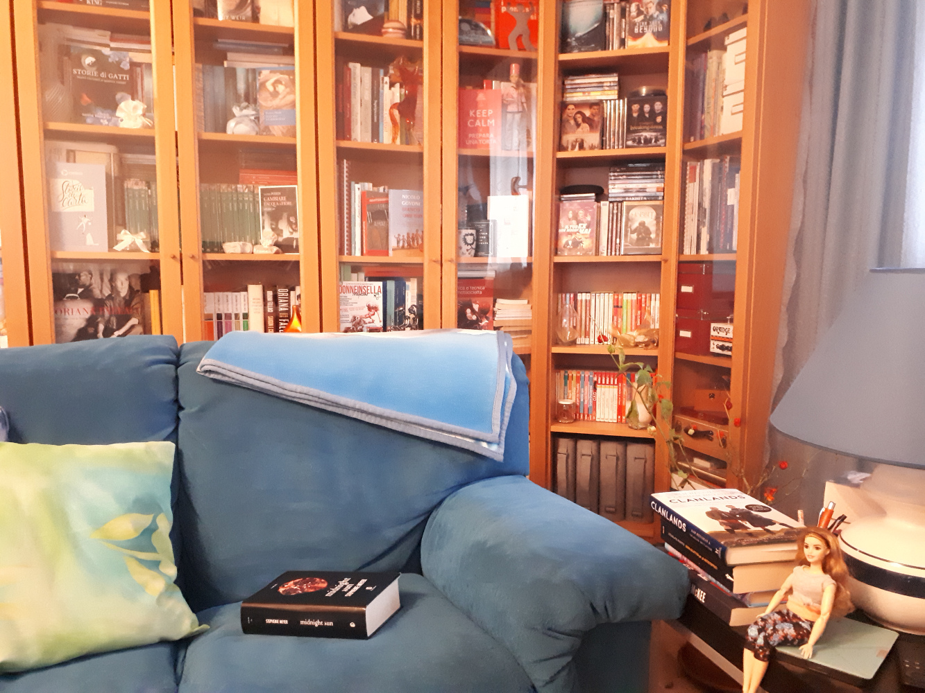 La tana dello scrittore. Angolo di lettura