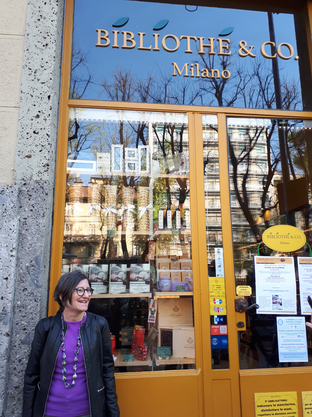 Sandra Faé a BiblioTheCO - Milano
