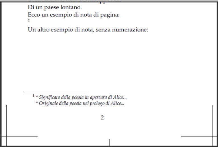 yWriter6 - Stampa Note con LaTex