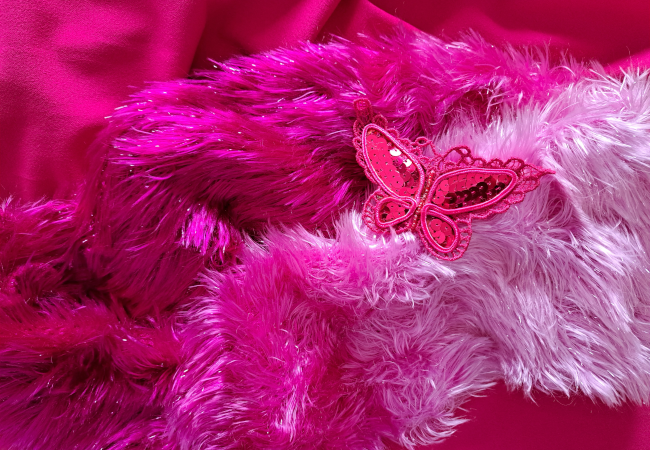 Pink Barbie in volo verso la Scozia