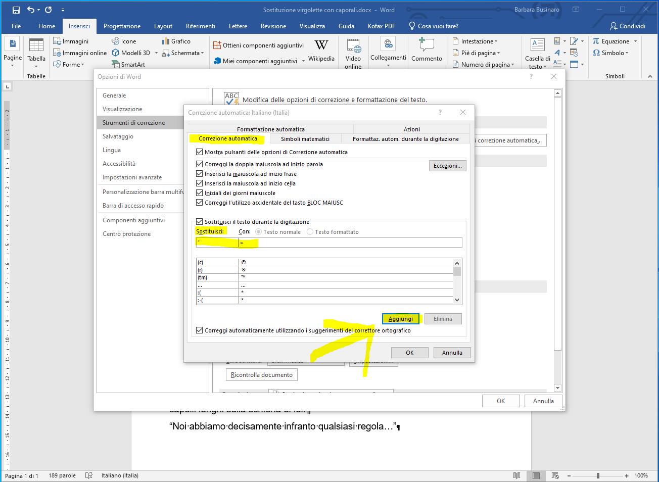 Microsoft Word - sostituzione con caporali 4