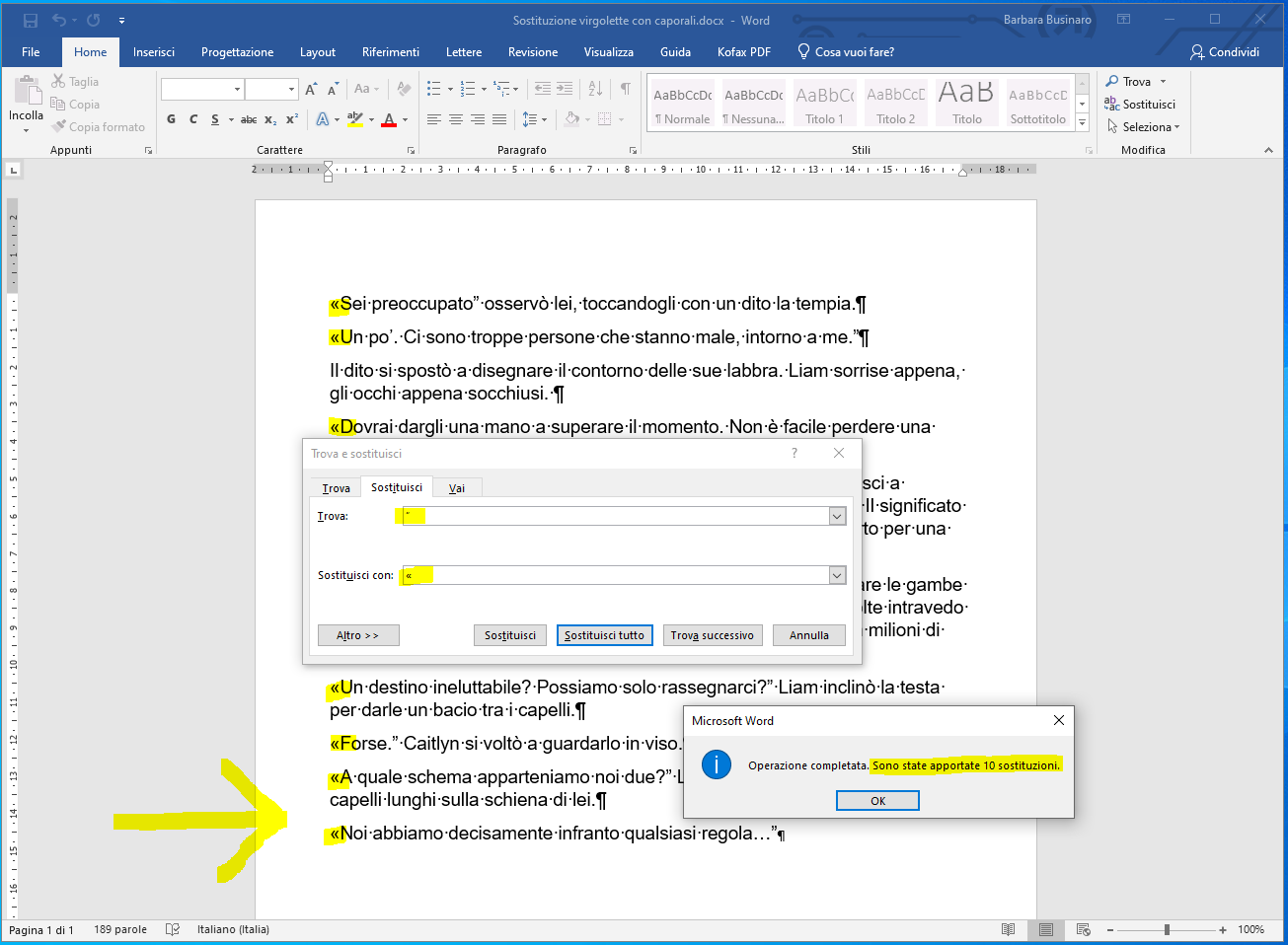 Microsoft Word - sostituzione con caporali 6