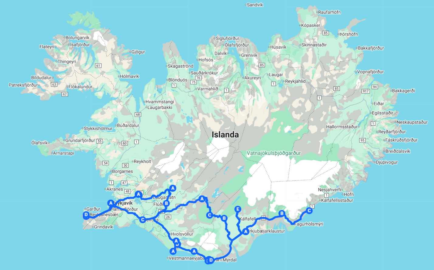 Viaggio in Islanda del Sud