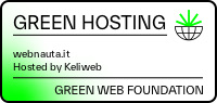 Questo sito web utilizza un hosting ecologico, verificato da thegreenwebfoundation.org